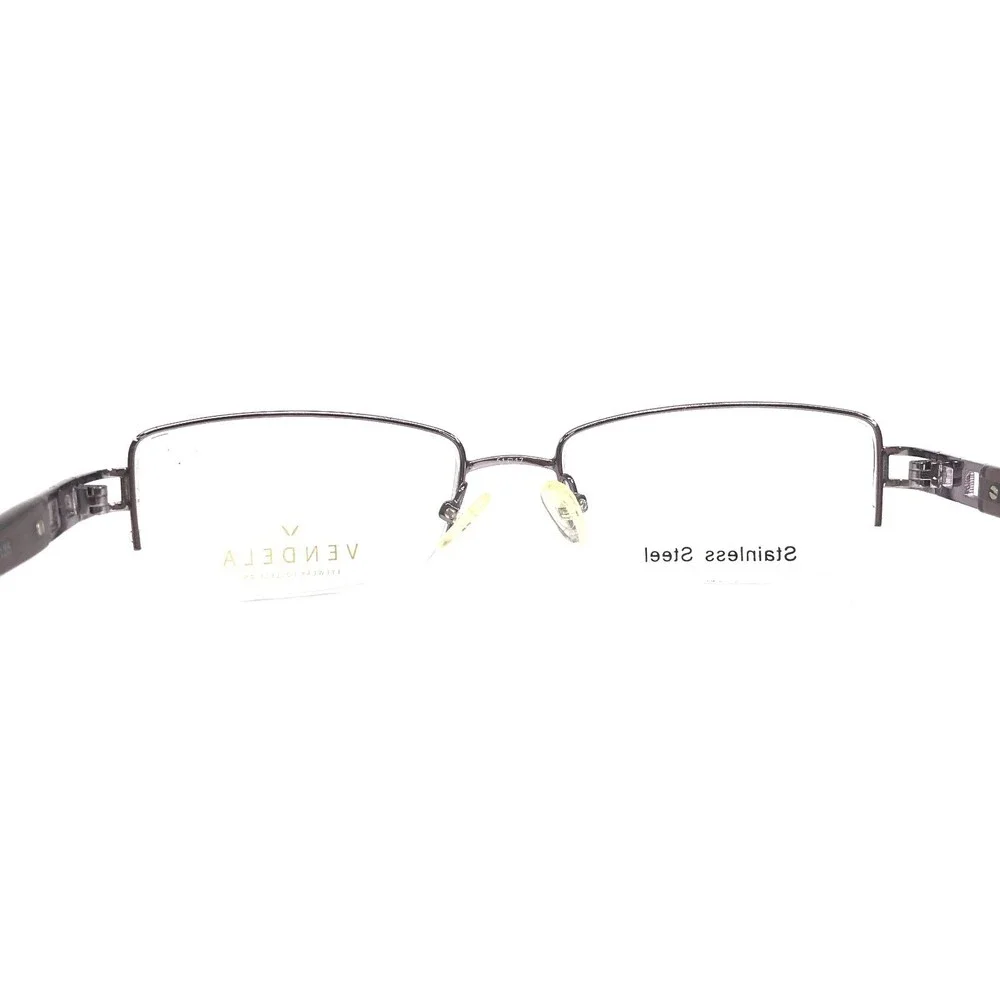 Vendela Eyeglasses Frames V 1016-1 Purple Rectangular Half Rim 51-17-135